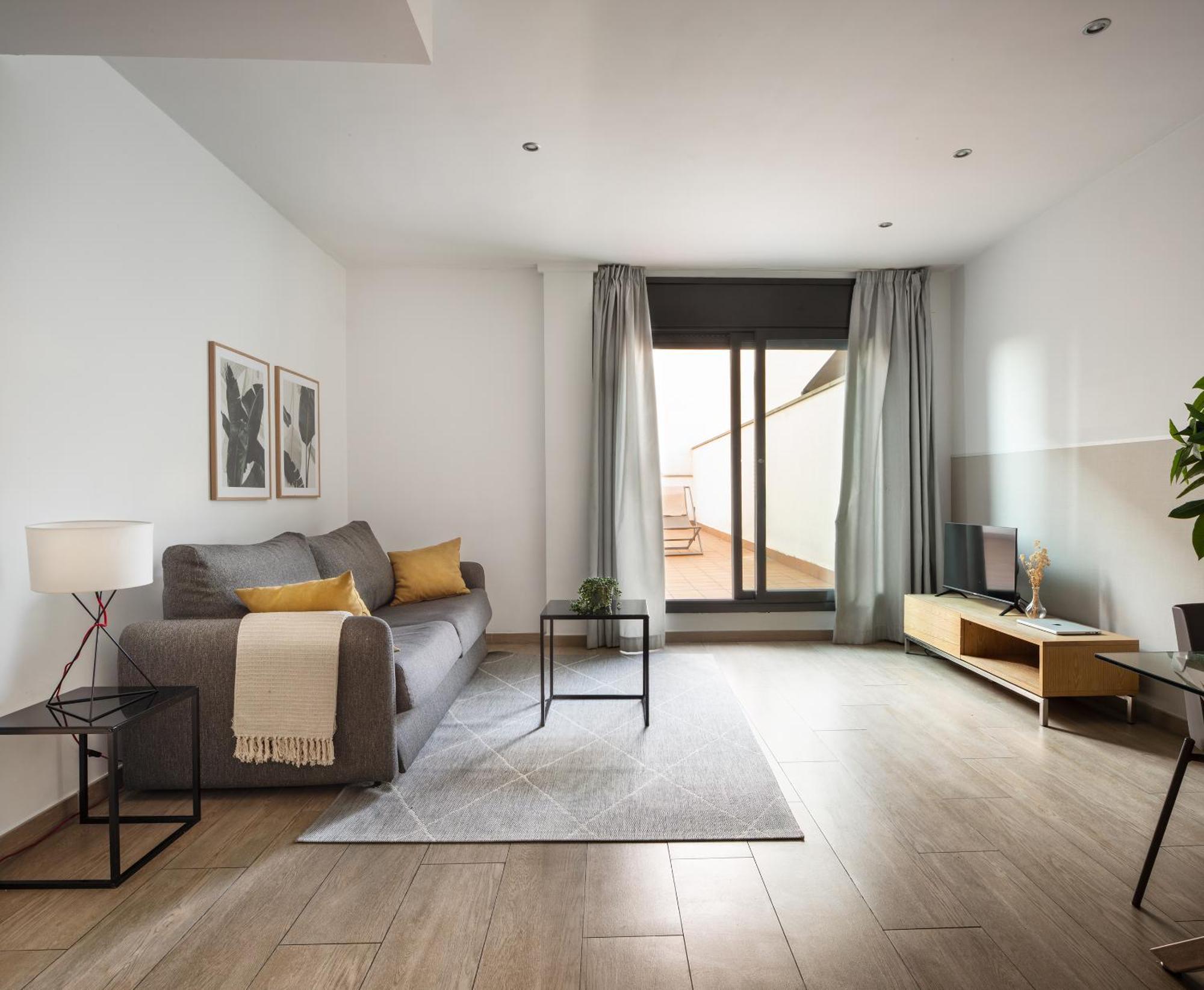 One-Bedroom Apartment Terrace
